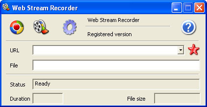 Web Stream Recorder Screenshot